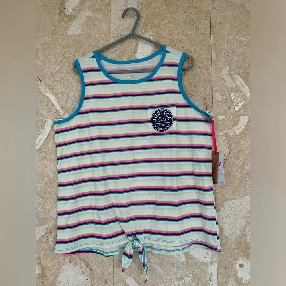 Justice Girl’s Plus Sleeveless Shirt